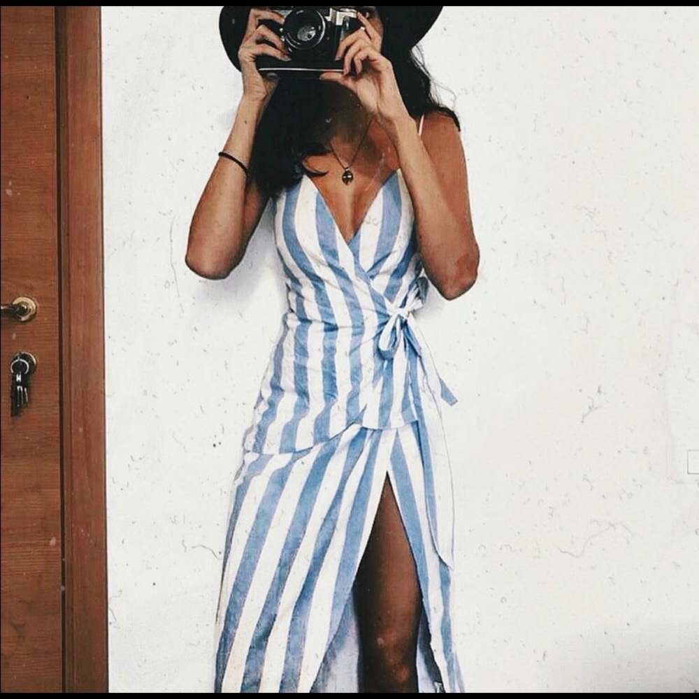 Sabo skirt stripped dress